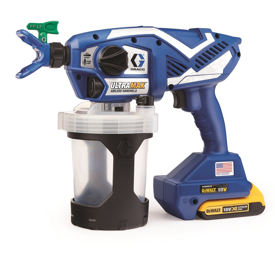 Graco UltraMax Hand Held Cordless Sprayer – Bailey Paints