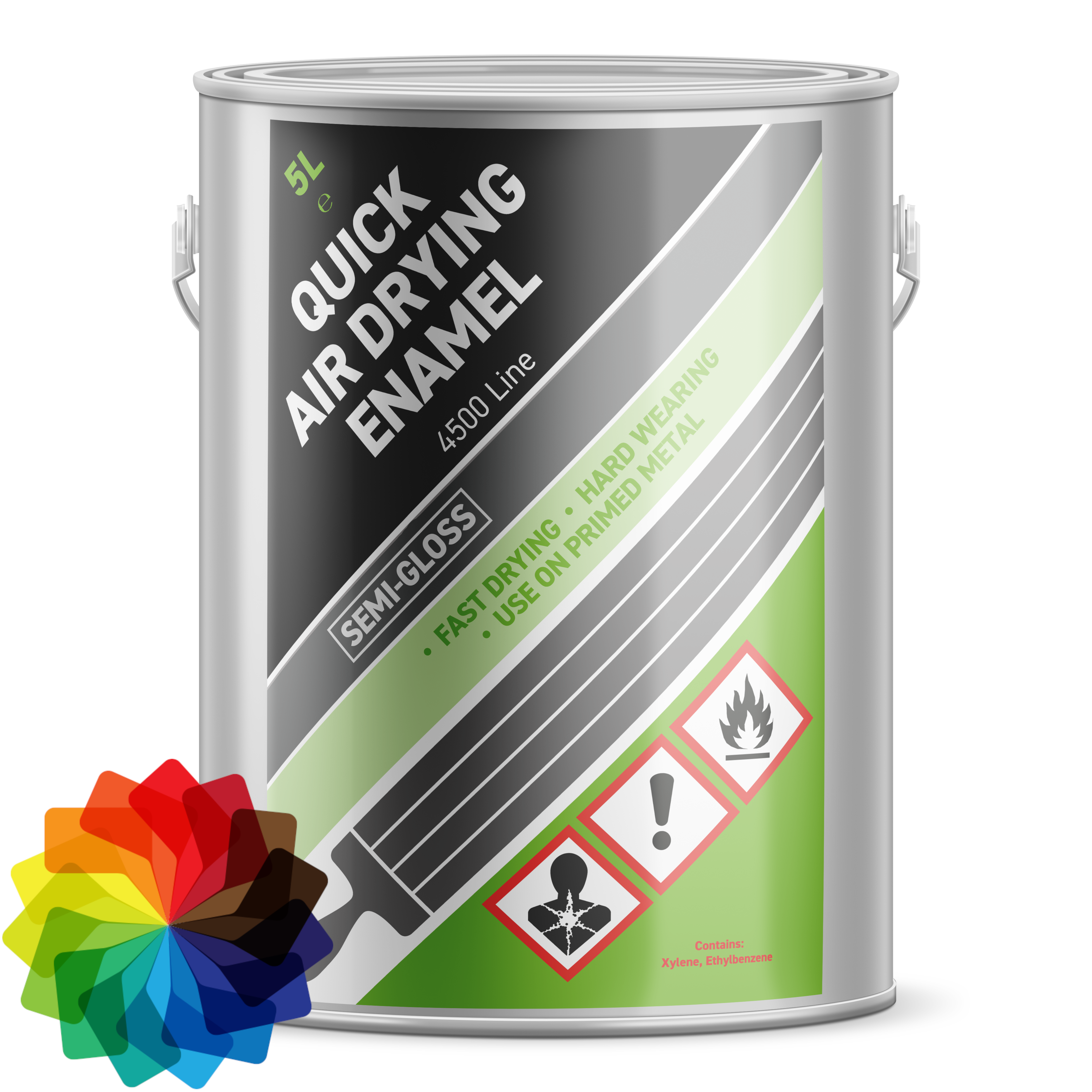 455 New John Deere Green Single Stage Acrylic Enamel Paint Kit - Gallon - VISION AUTO PAINT