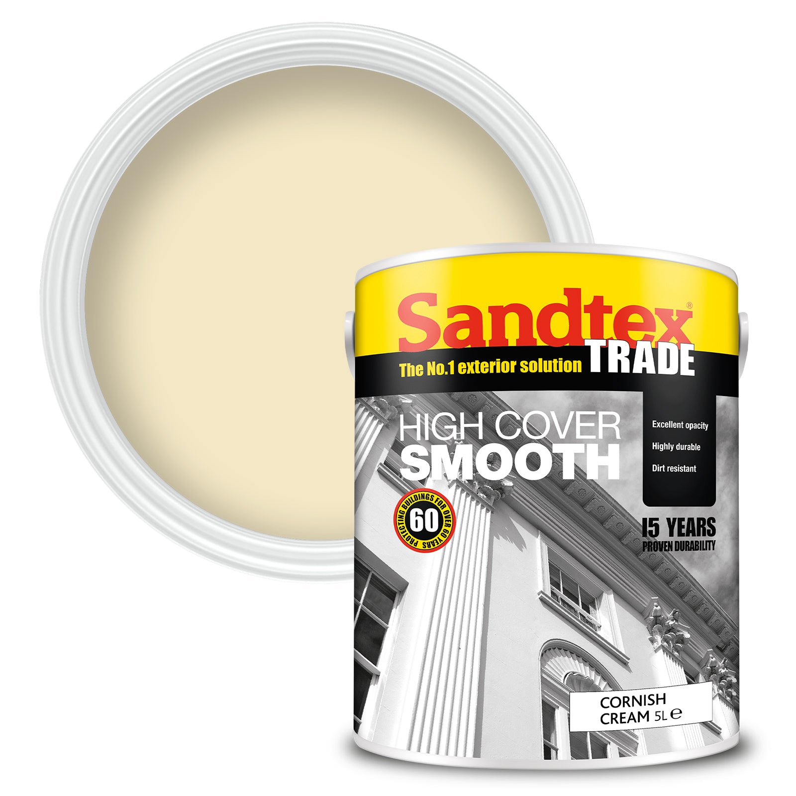 Sandtex High Cover Smooth Masonry Paint