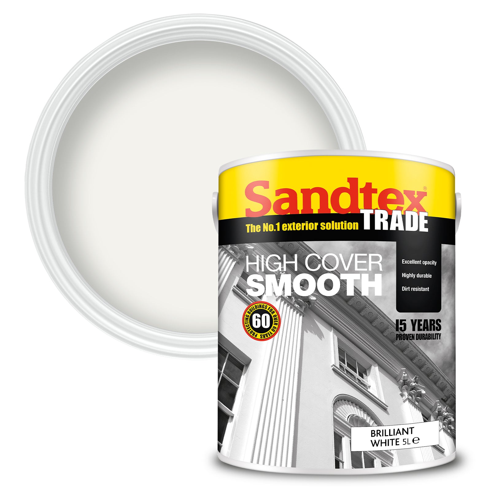 Sandtex High Cover Smooth Masonry Paint
