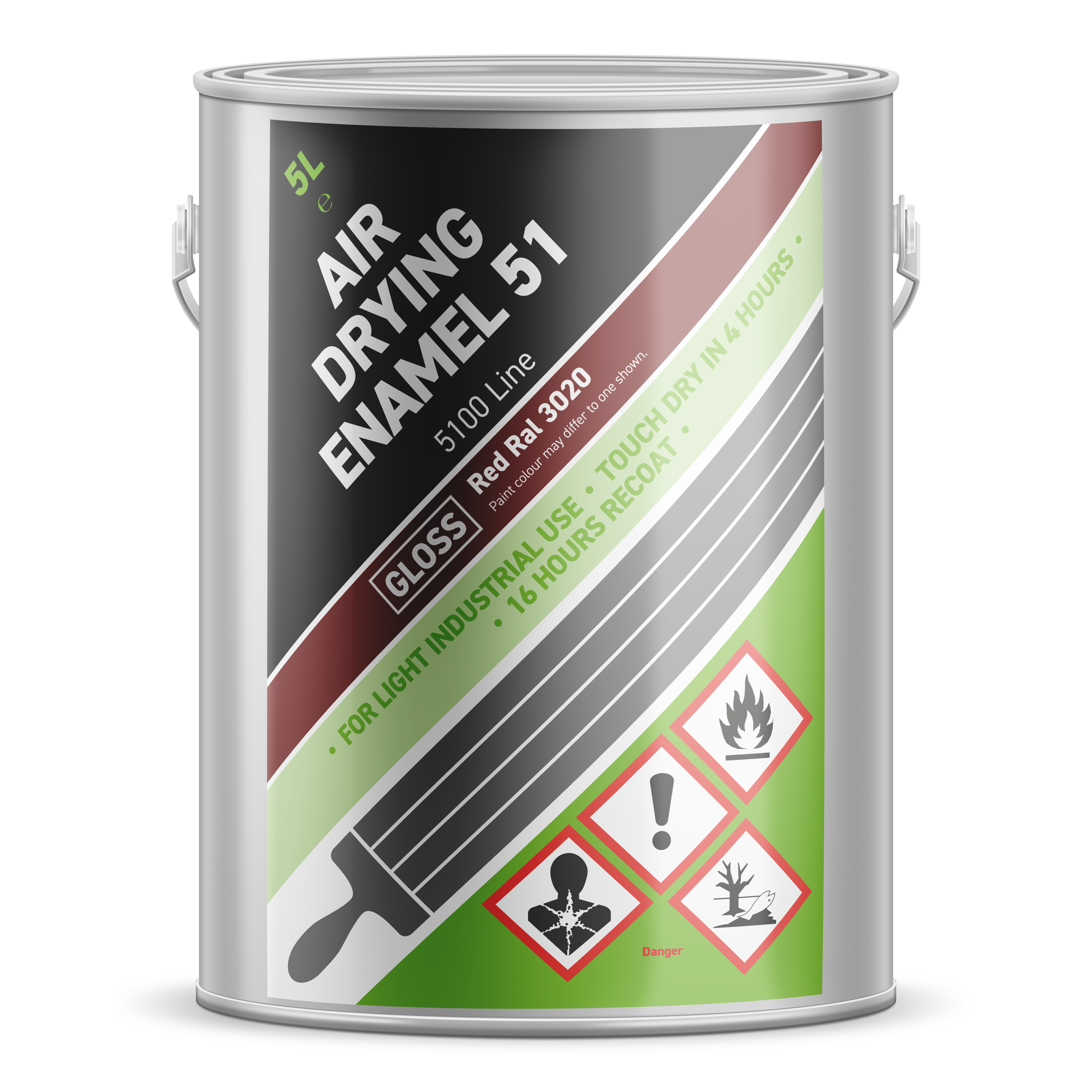 Bailey Paints Air Drying Anti-Corrosive Enamel 5100 Line "51AC"