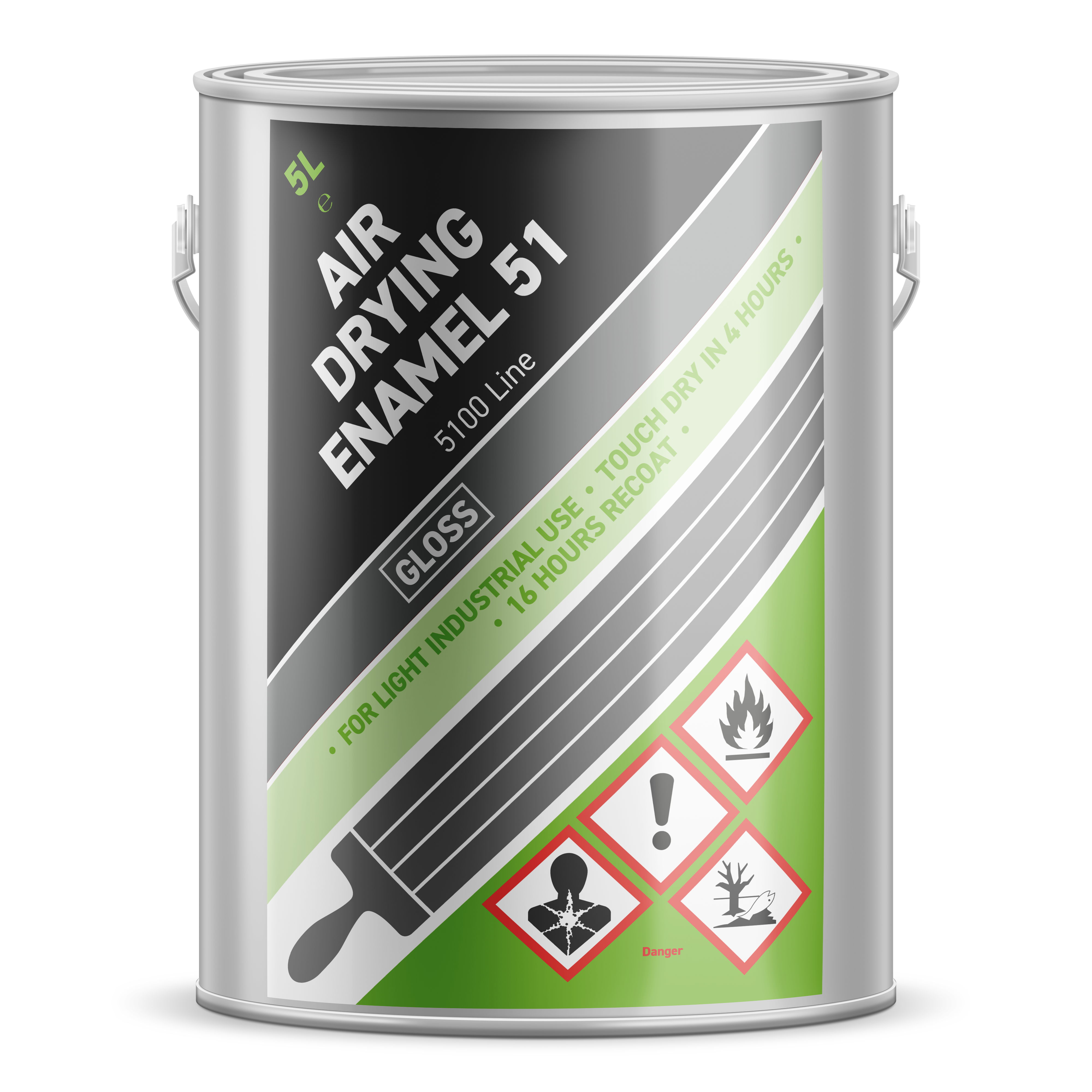 Bailey Paints Air Drying Anti-Corrosive Enamel 5100 Line "51AC"