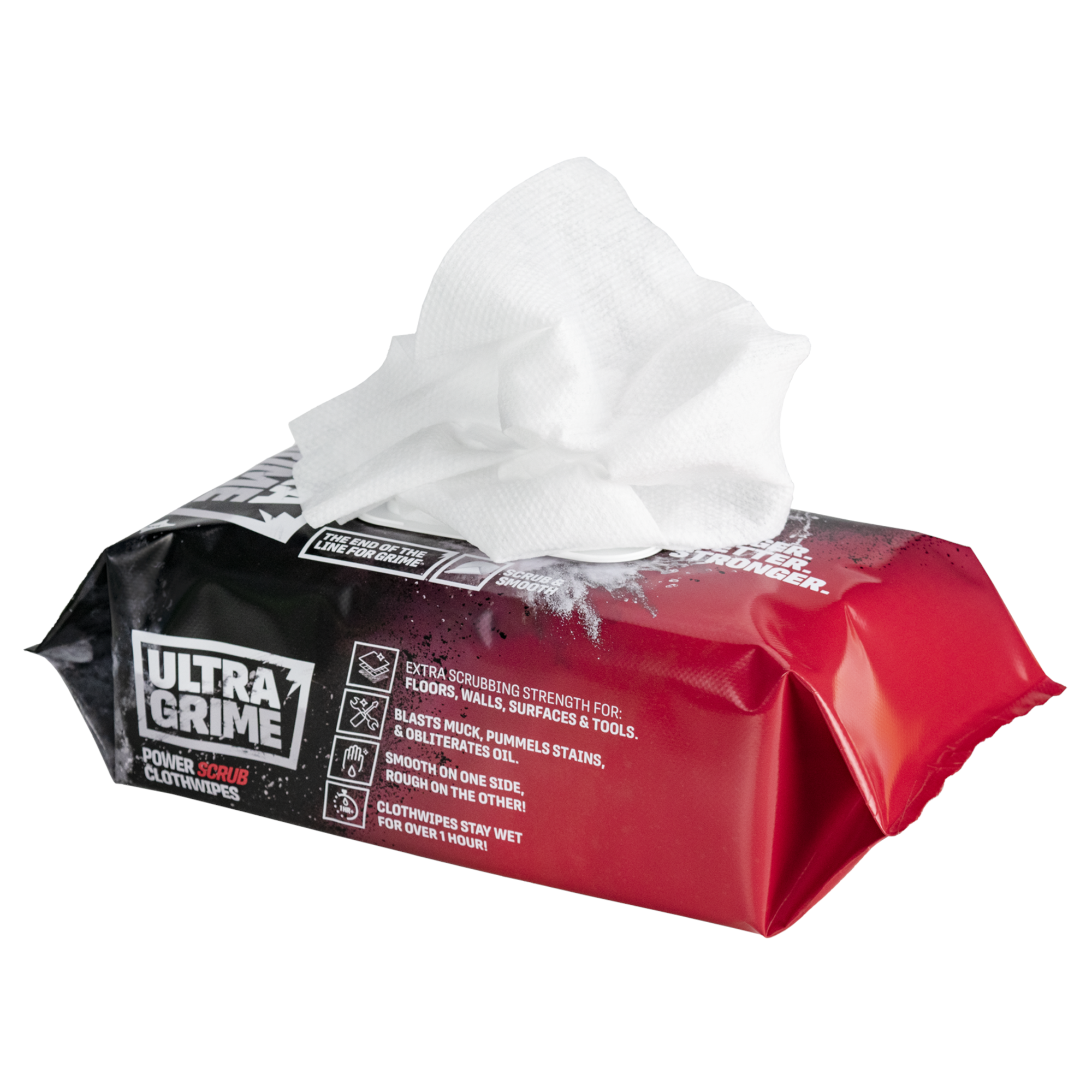 Ultragrime Pro Powerscrub Wipes