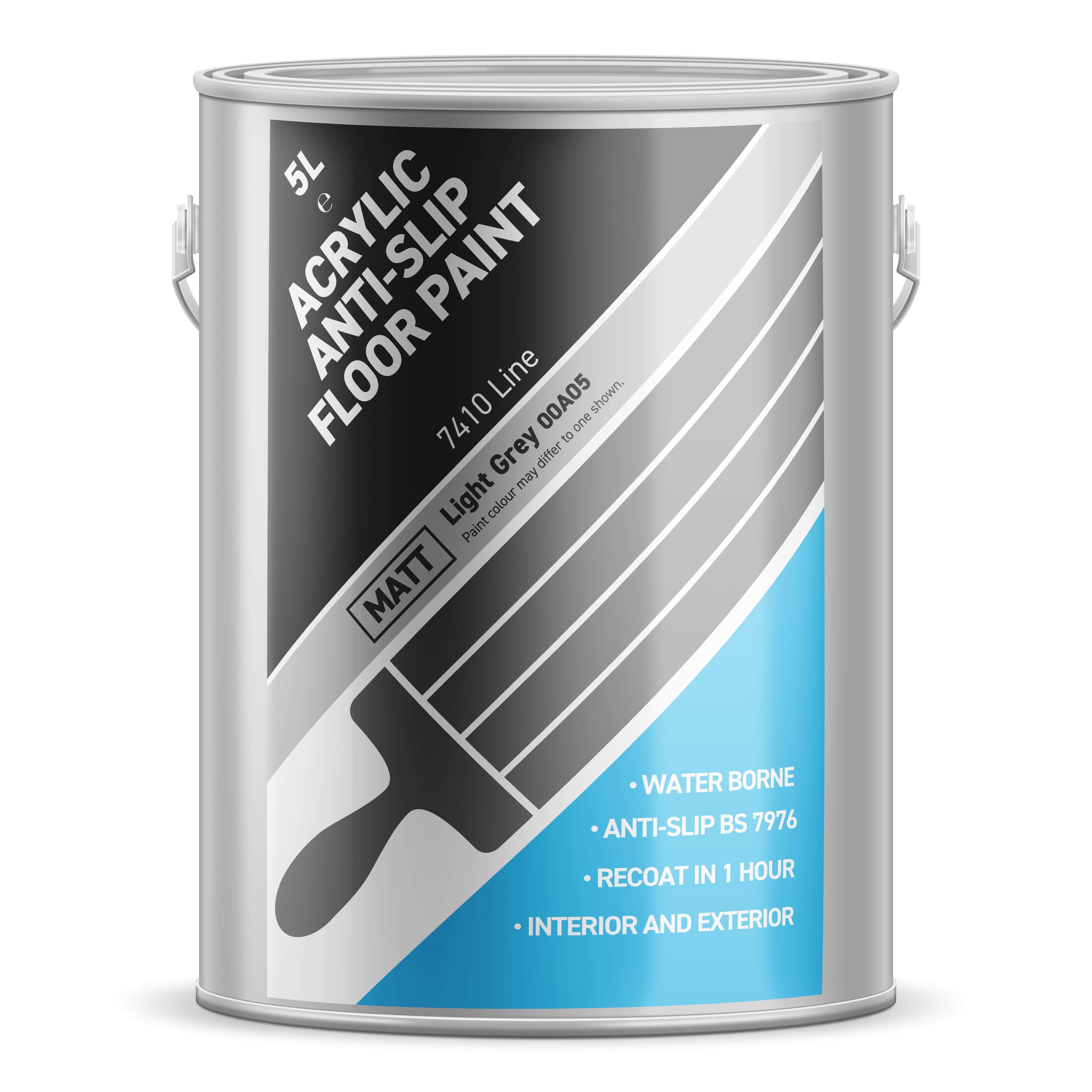 Bailey Paints Water Based Anti Slip Floor Paint 7410 Line