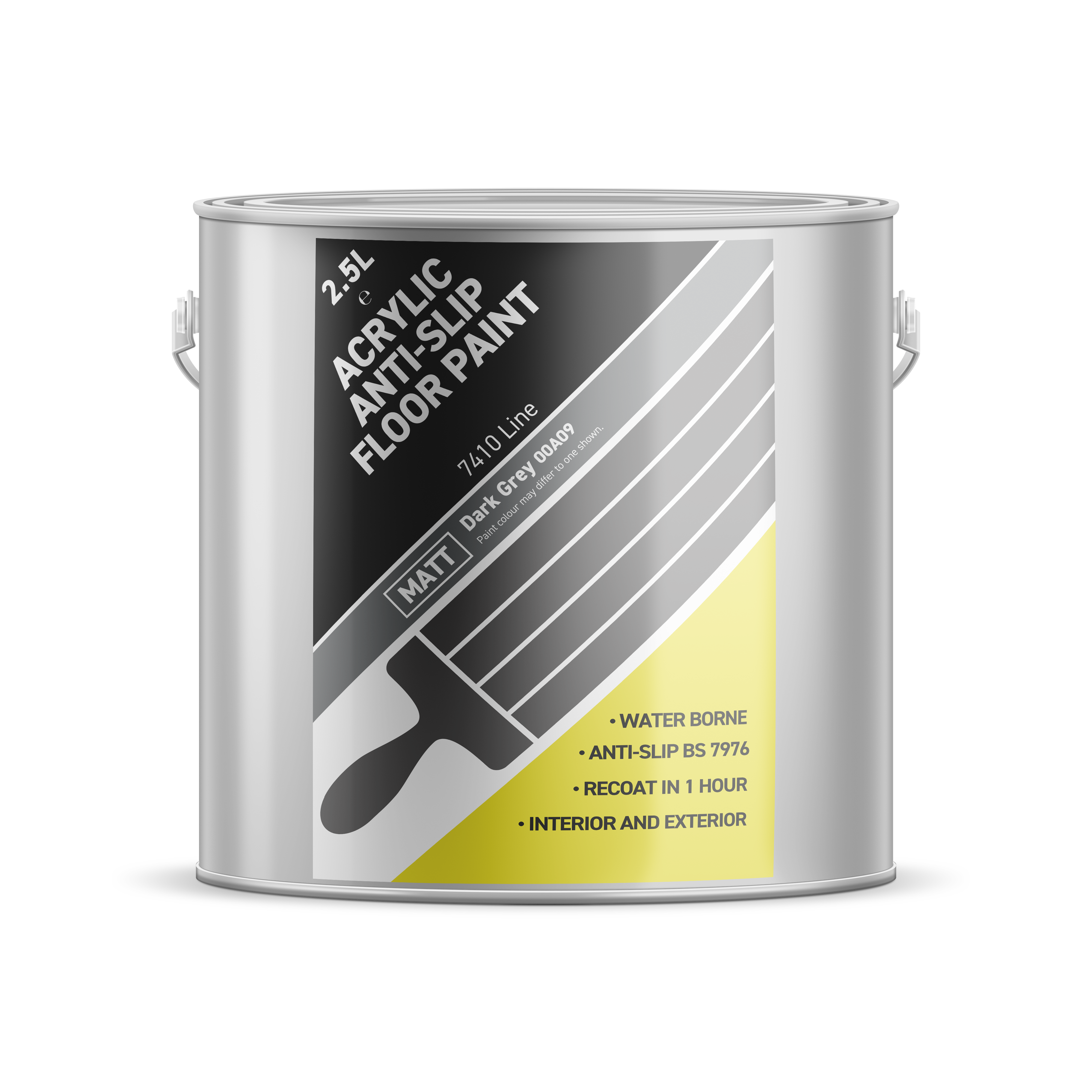 Bailey Paints Water Based Anti Slip Floor Paint 7410 Line
