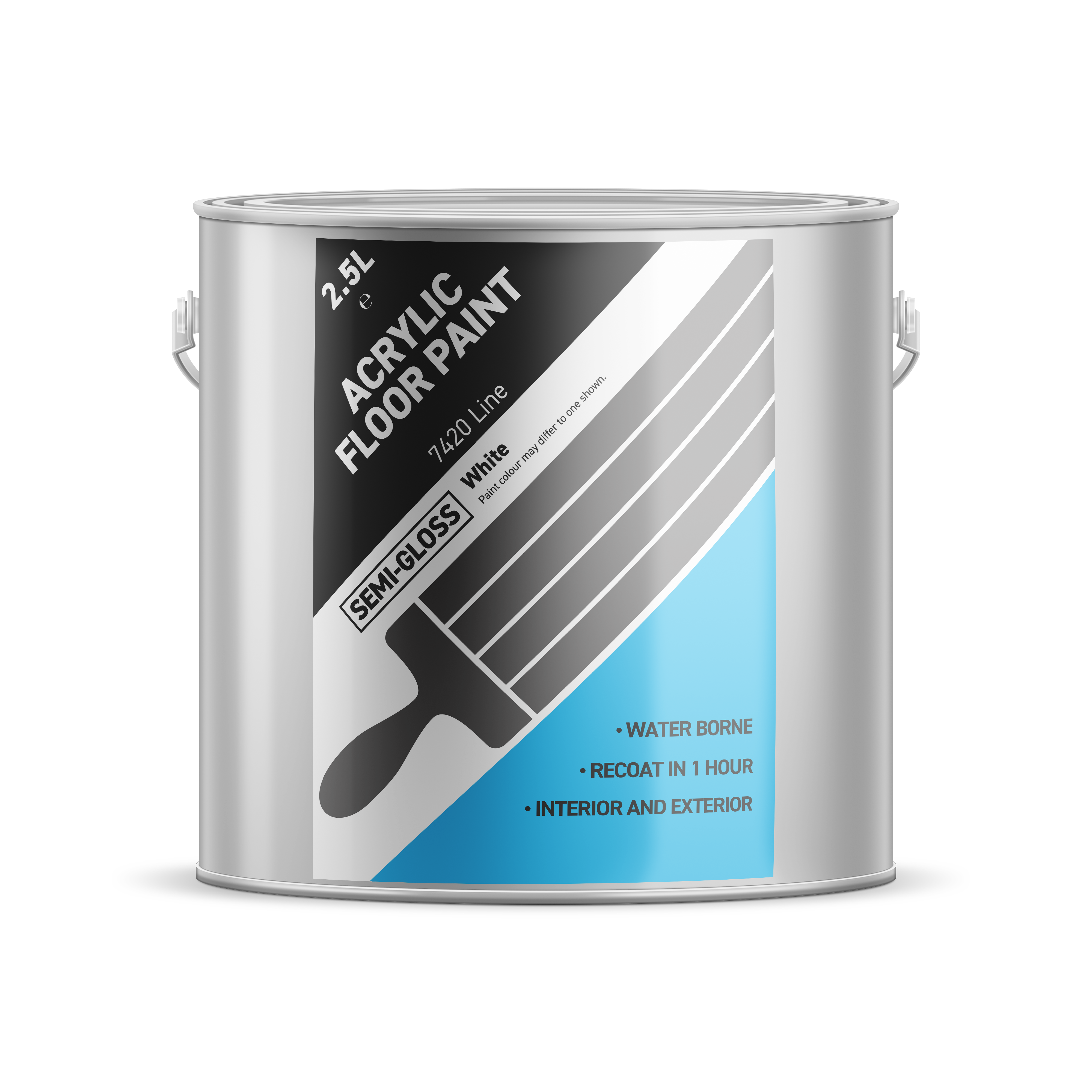 Bailey Paints Water Based Floor Paint 7420 Line