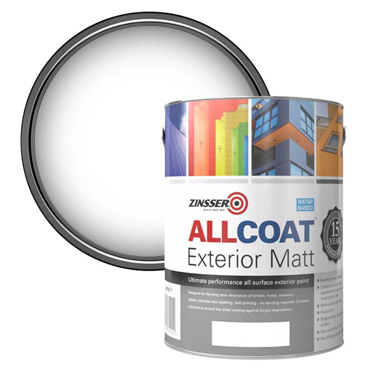 Zinsser Allcoat Exterior Water Based
