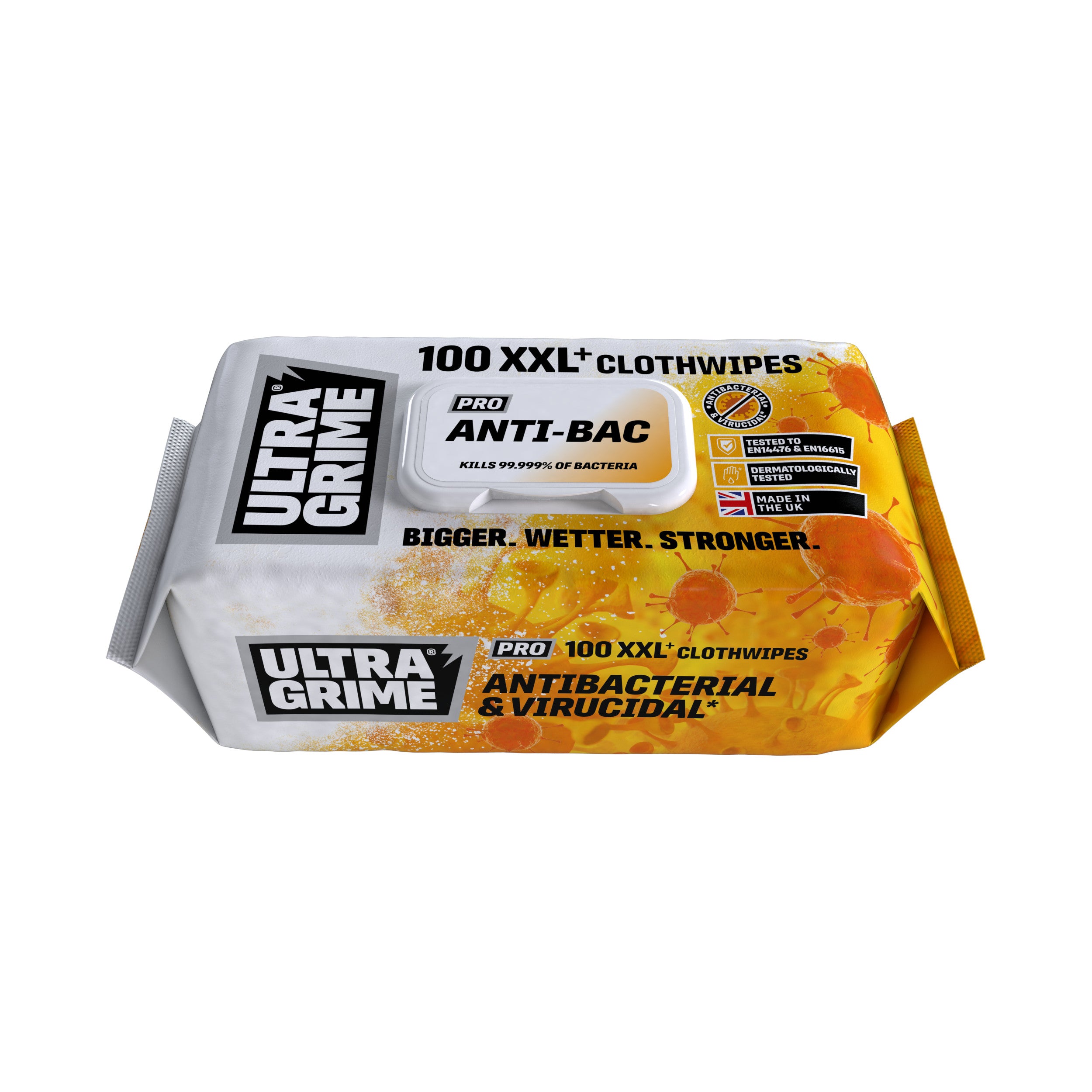 Ultragrime Pro Anti-Bacterial Wipes