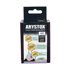 Axus Onyx Series Arystox Ceramic Oxide Sanding Block Twin Pack