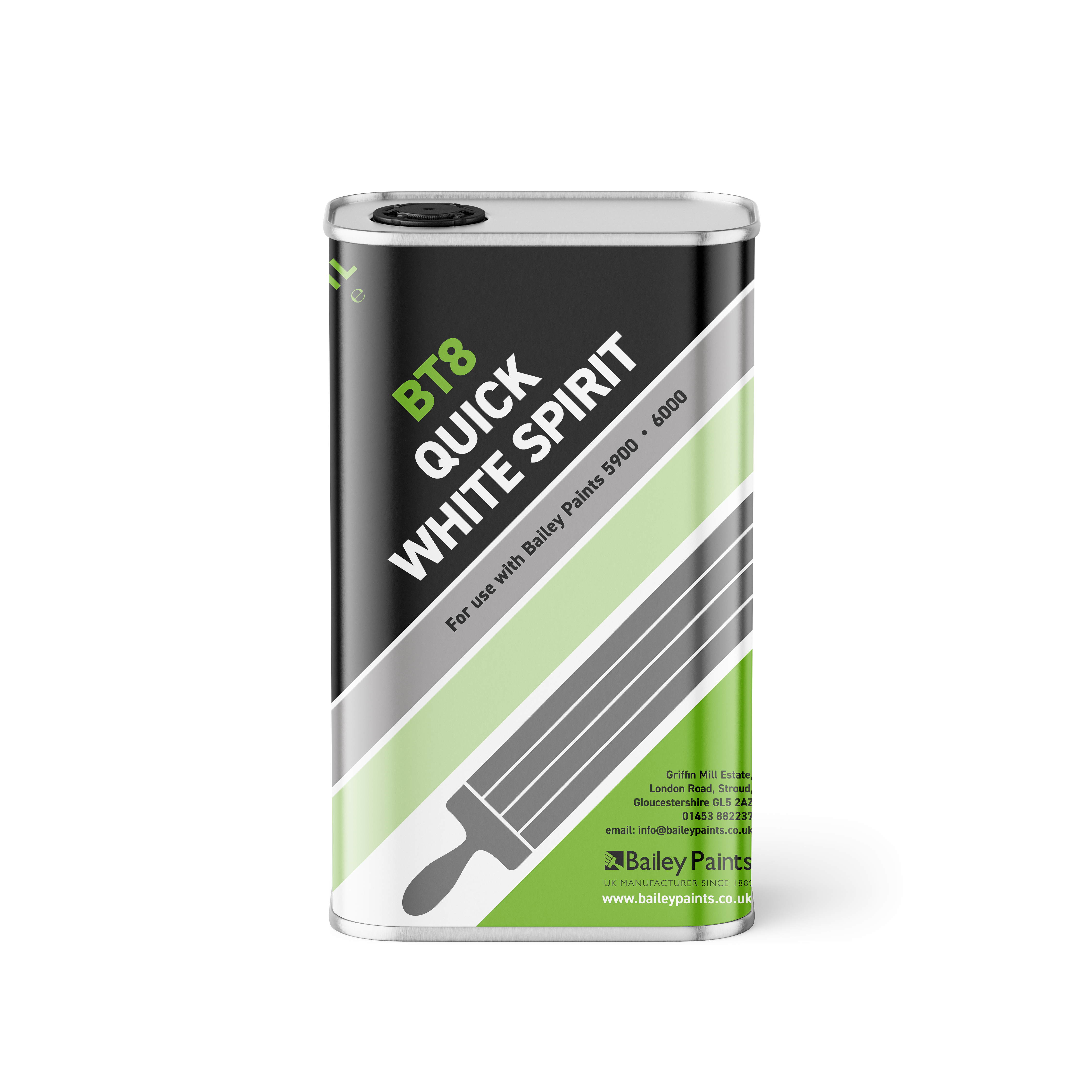 Toheed Paint Bailey Paints BT8 Fast White Spirit