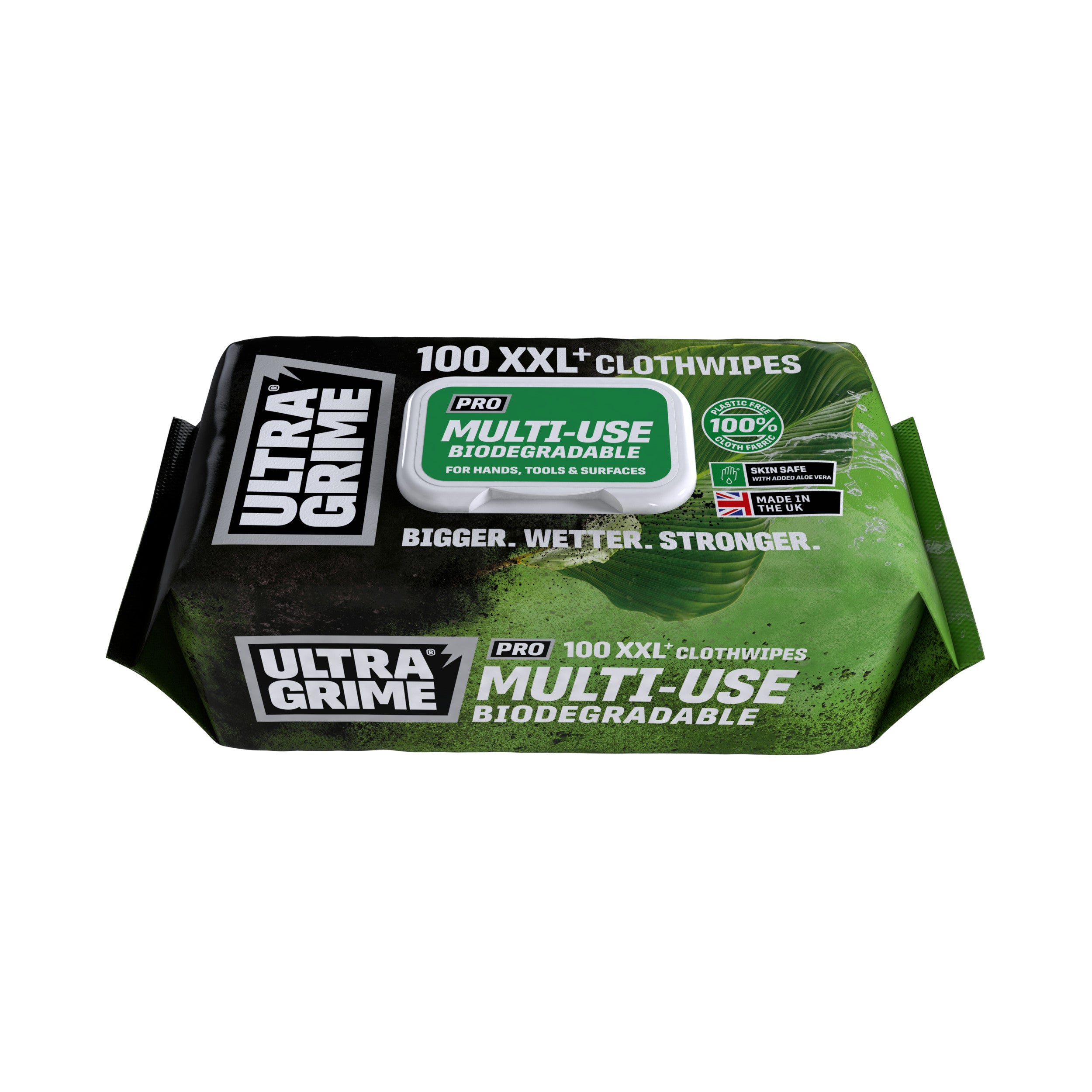 Ultragrime Pro Biodegradable Wipes