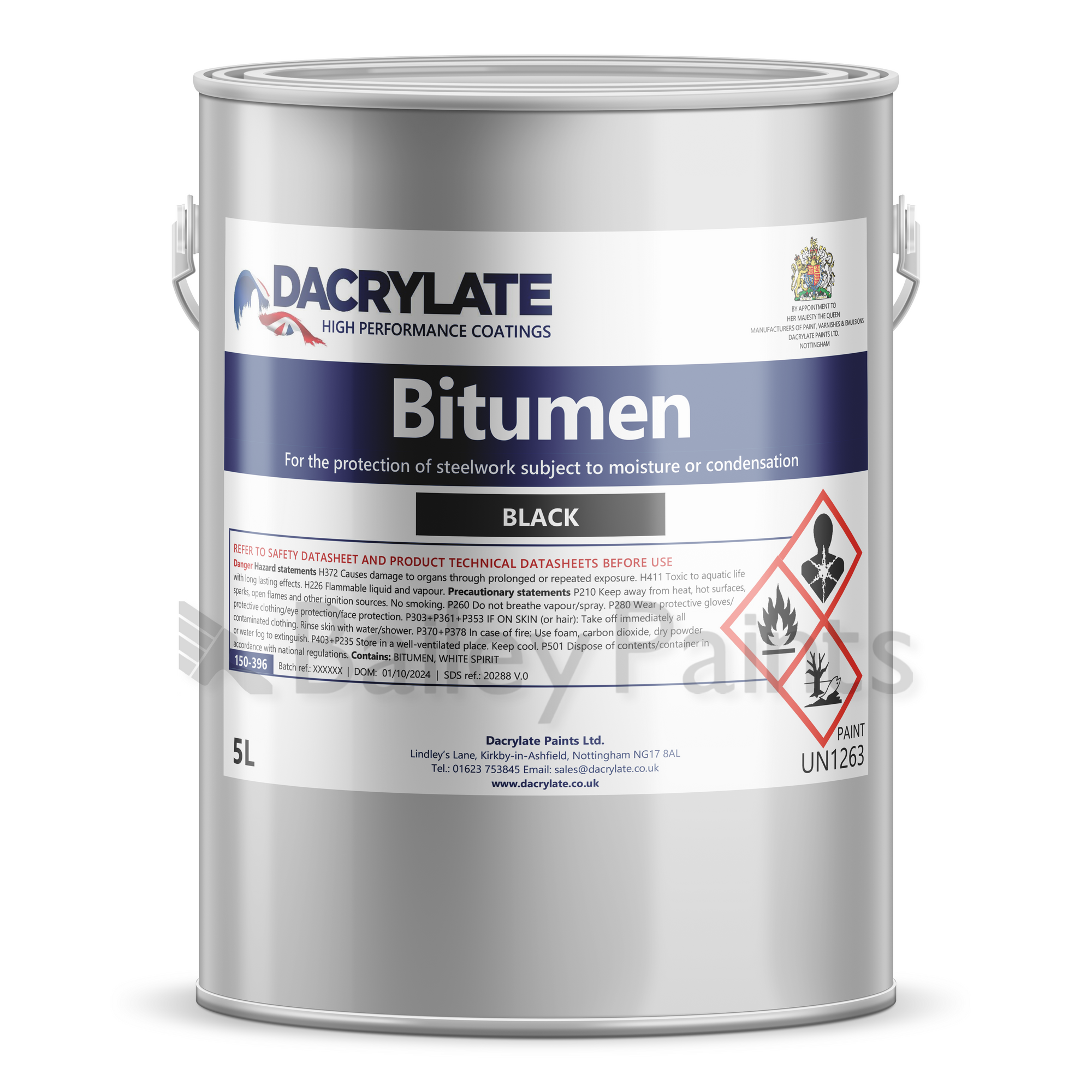 Bituclair Dacrylate Bitumen Solution – Bailey Paints