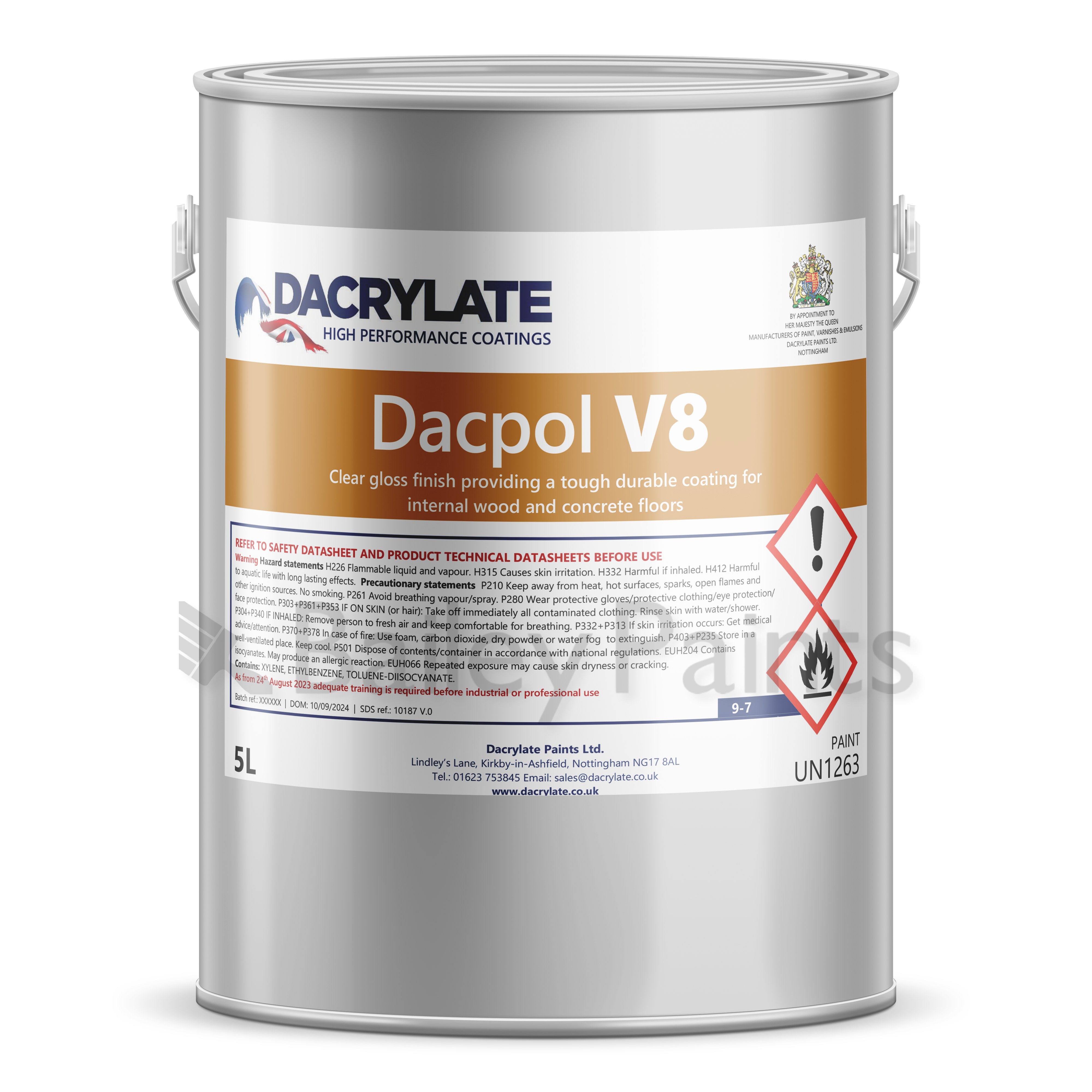 Dacrylate Dacpol V8 Lacquer