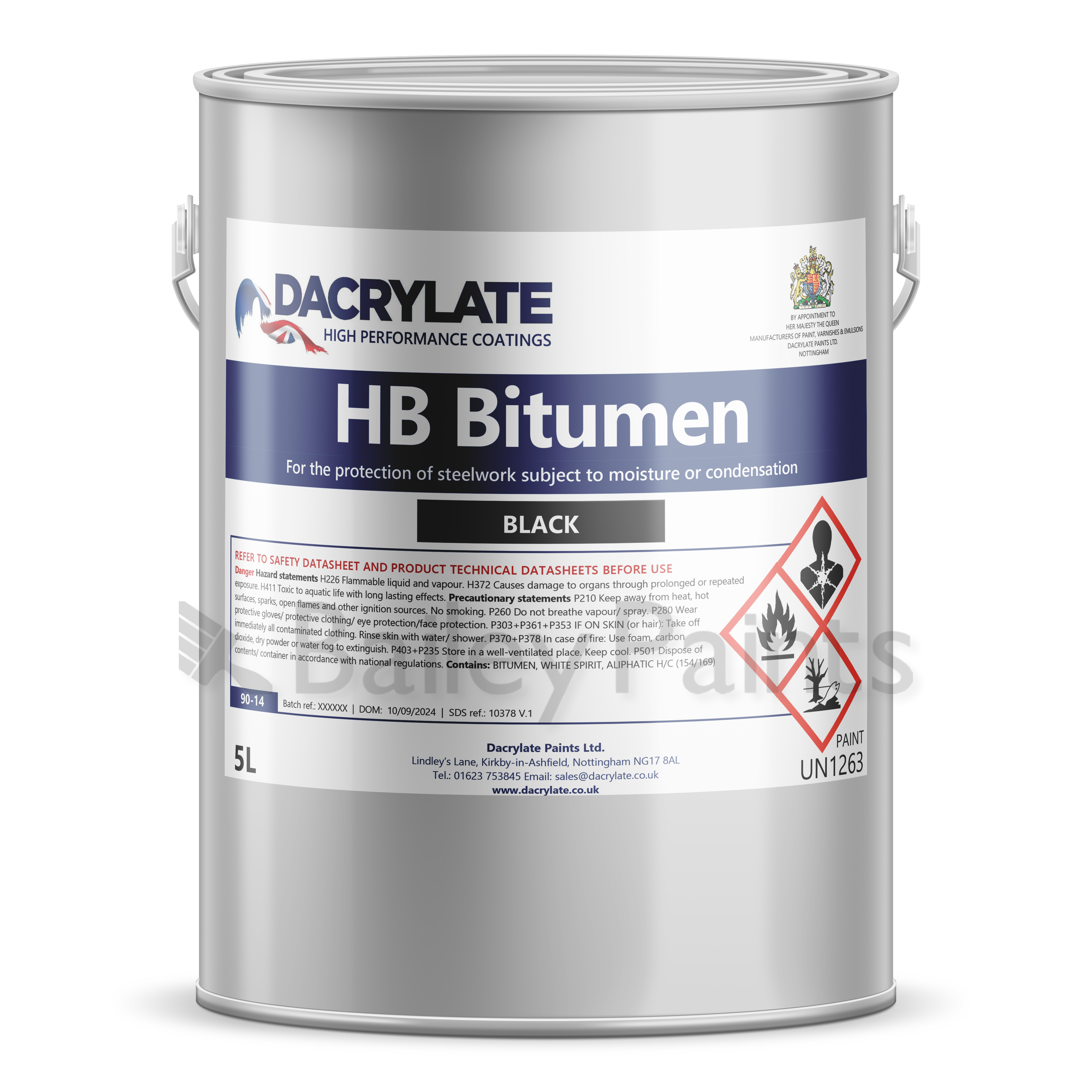 Dacrylate High Build Bitumen Solution