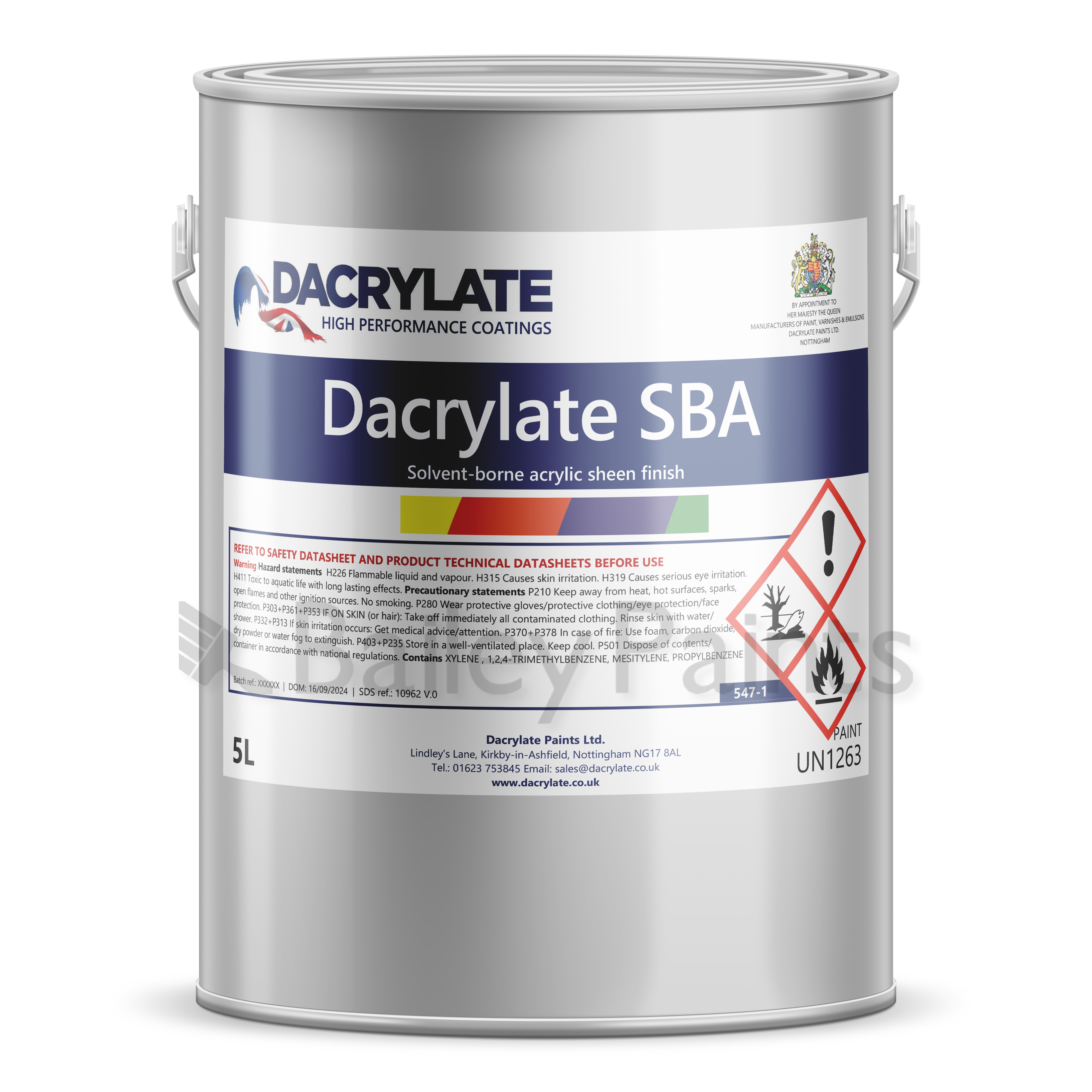 Dacrylate Solvent Borne Vinyl Sheen