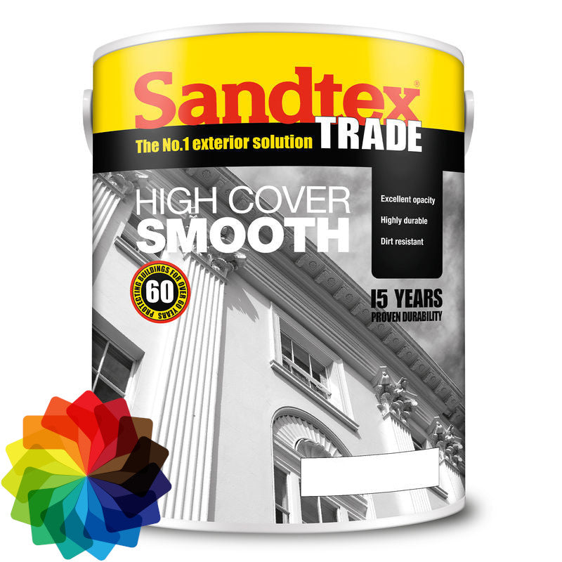 Sandtex High Cover Smooth Masonry Paint