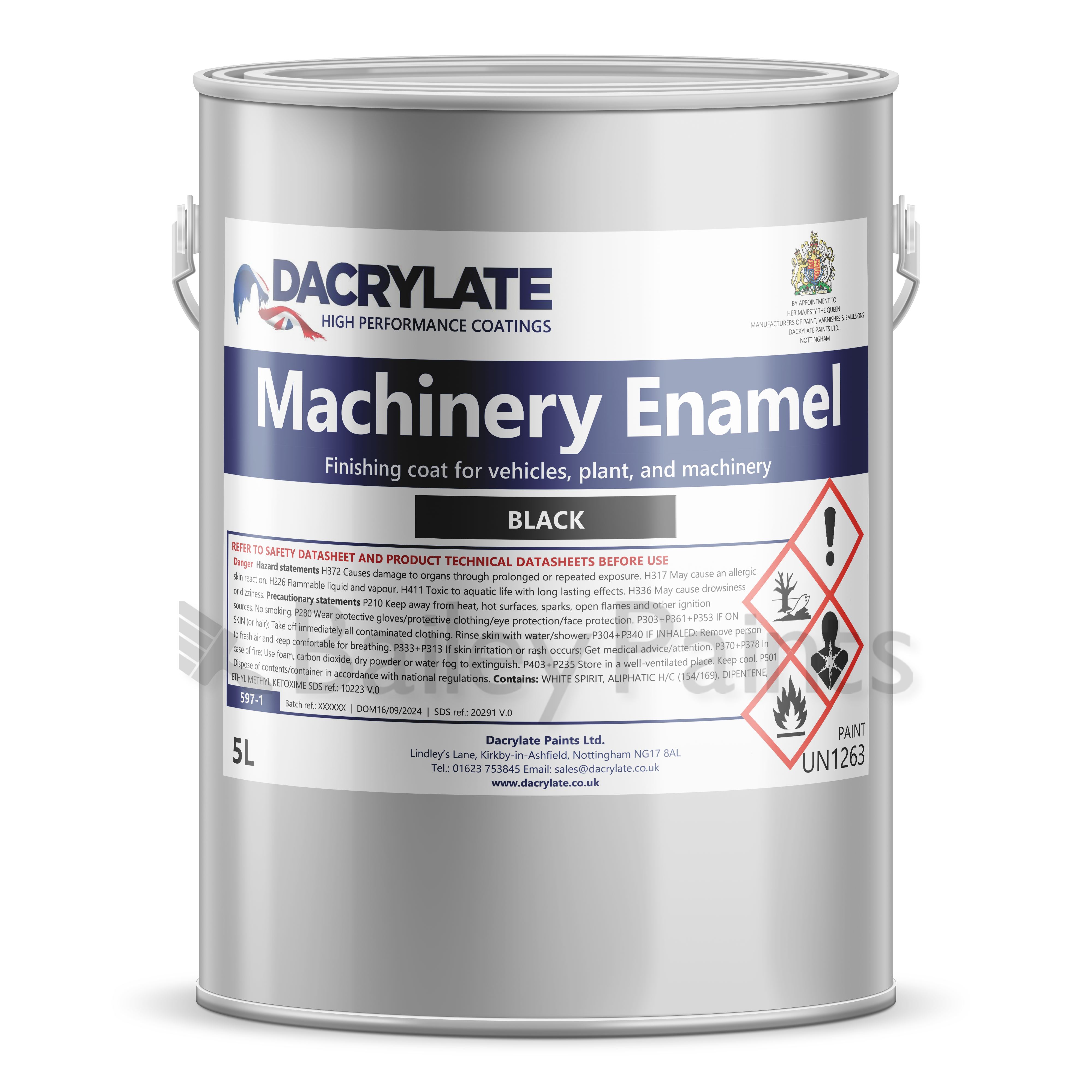 Dacrylate Vehicle & Machinery Enamel