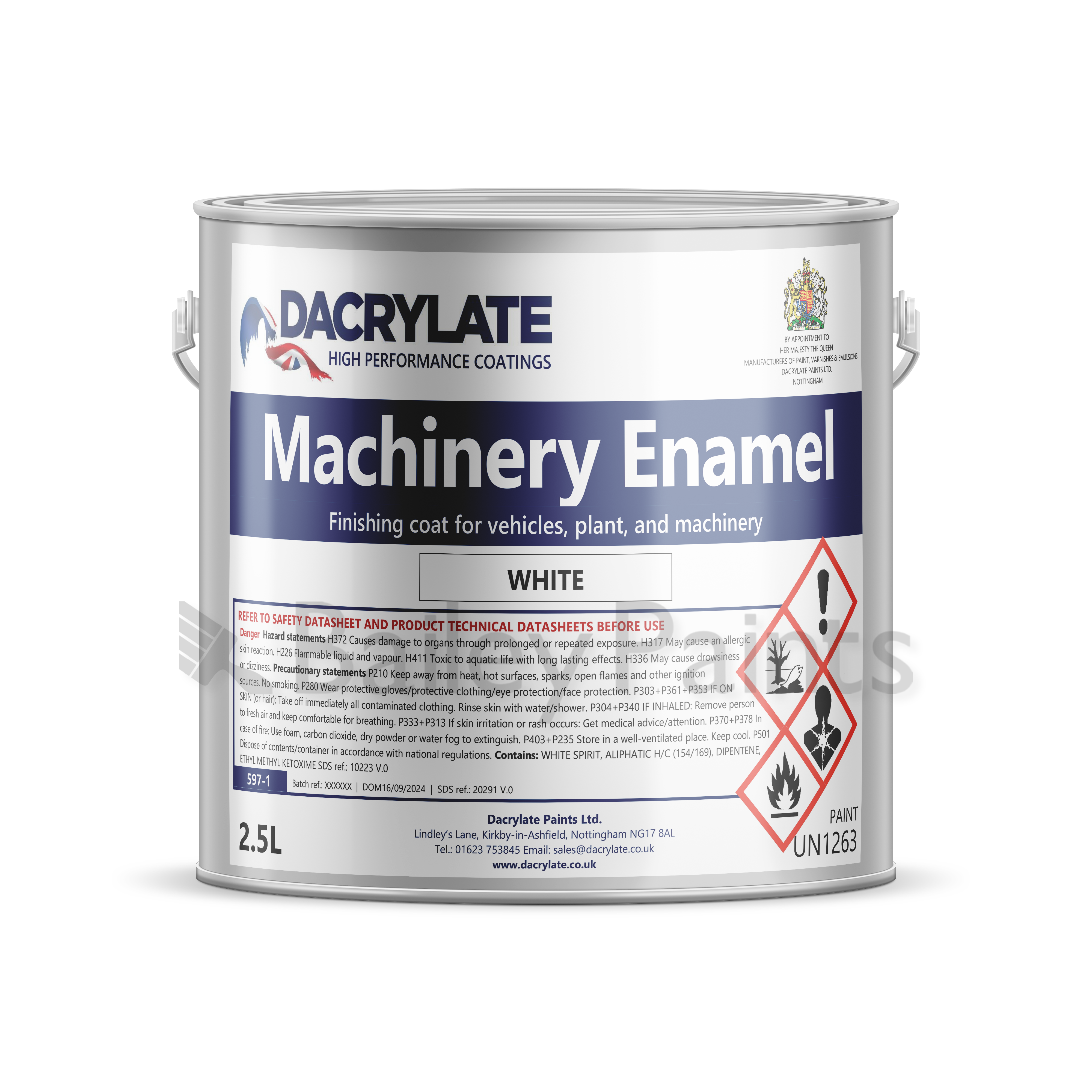 Dacrylate Vehicle & Machinery Enamel