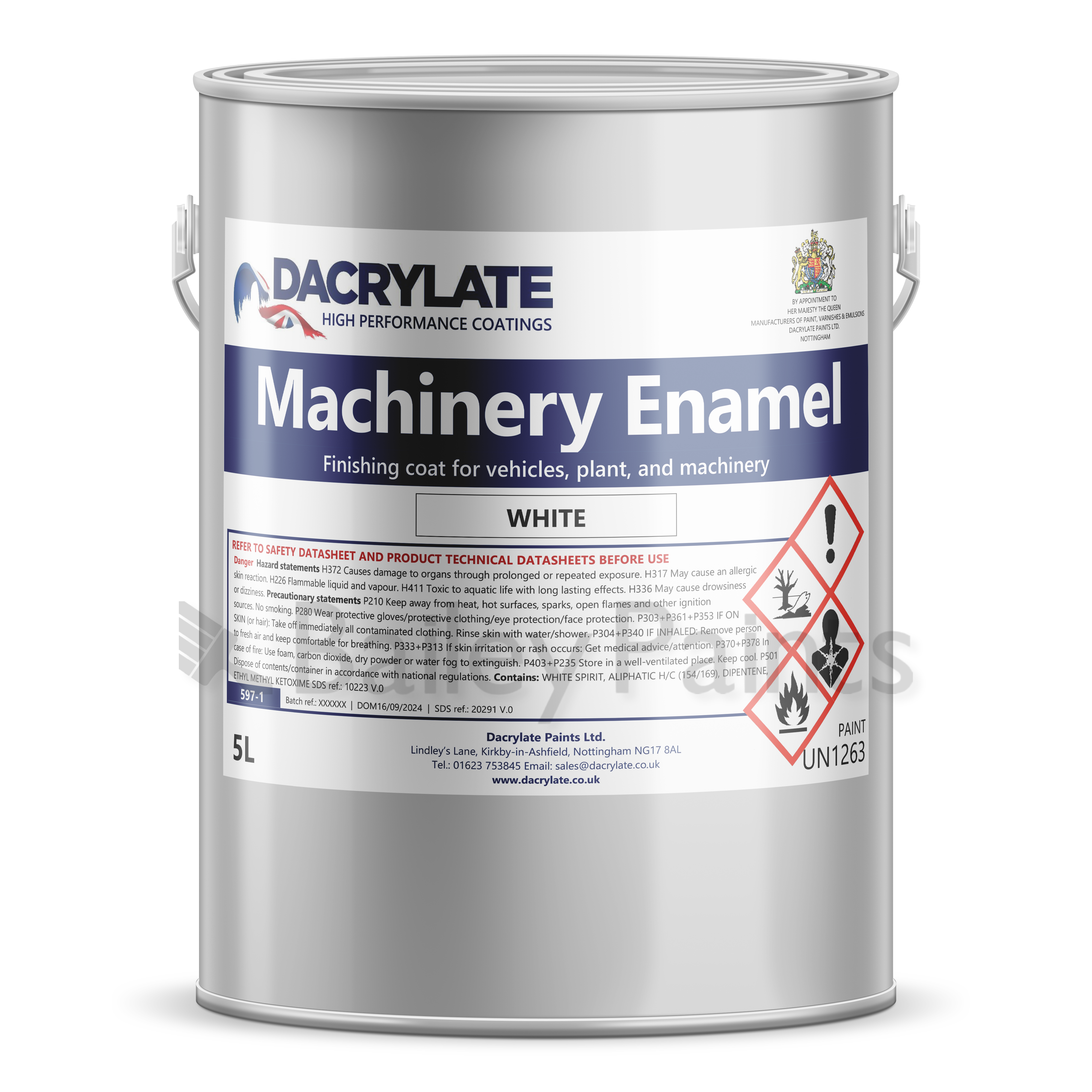 Dacrylate Vehicle & Machinery Enamel